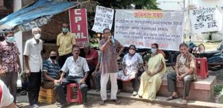 Protest against sedition laws and price hikes