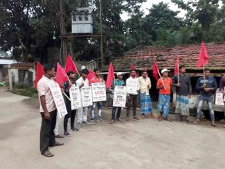 Against unemployment, protest day in Naopara