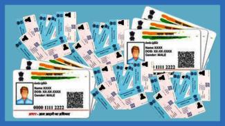 Aadhaar card in ration a precondition