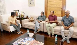 Dipankar Meets Jharkhand CM