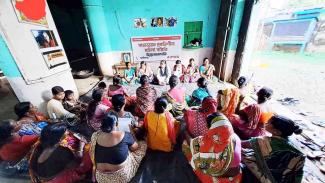 Women's association conference at Bishnupur, Bankura